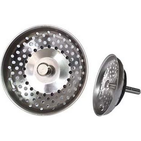 10PZ GRIGLIA INOX BASKET MICROFORATA PER LAVELLO - ø mm.84
