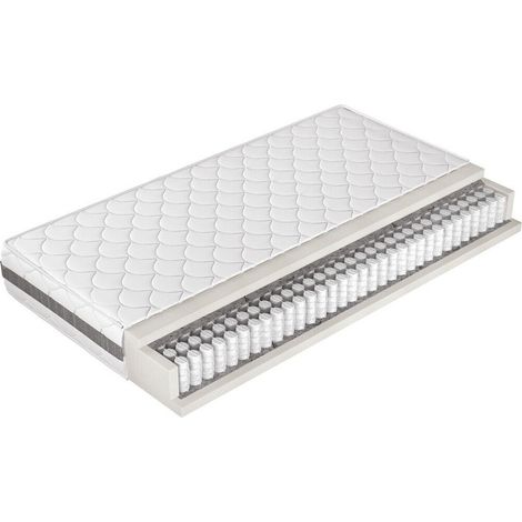 Colchón Sport III , Con muelle (Pocket), Fieltro, Dos caras, 7 zonas anatómicas, Respirable, Propiedades ortopédicas, La espuma de poliuretano (1/2)