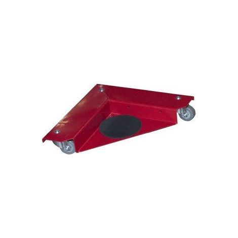 Fimm - Jeu de 4 coins roulants acier charge 800 kg Diam roues 35 mm (1/2)