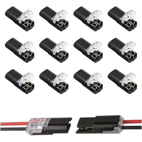 Connector, Waterproof Connector Wires, Waterproof Electrical Connector, Pin Waterproof Car Cable Connectors, AWG Cable, Quick Electrical Connector for Car