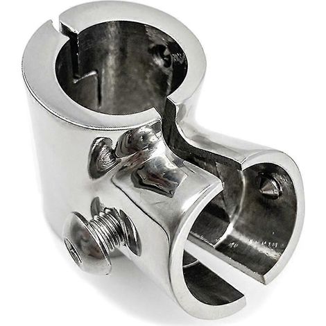 Main courante marine en acier inoxydable pour bateau, raccord en T à 60 degrés (1/5)