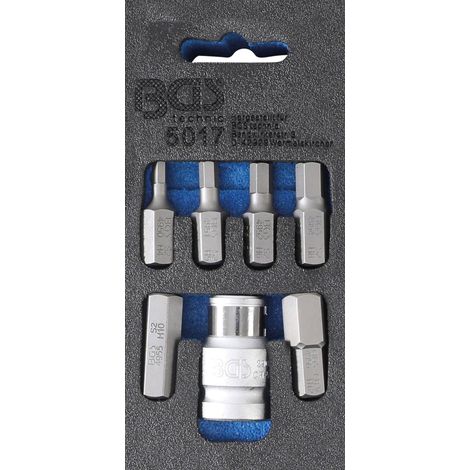Jeu embouts tournevis bgs technic acier chrome vanadium (1/2)