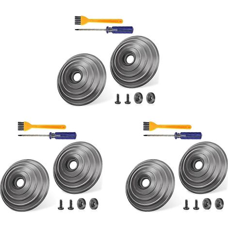 Roue à billes en V 6X pour tête de nettoyage à couple élevé, compatible avec les aspirateurs sans fil V6, V7, V8, V10, V11 et V15 (1/5)