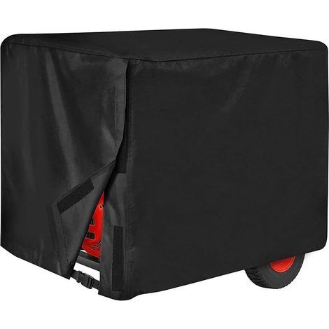 Couvercle de générateur étanche noir 66 x 51 x 51 cm, convient à la plupart des générateurs de générateurs de taille de couvercle de générateur (1/5)
