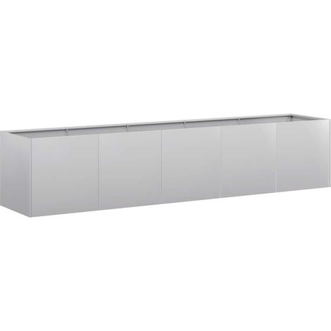 Maison Exclusive - Pflanzkübel 200x40x40 cm Verzinkter Stahl