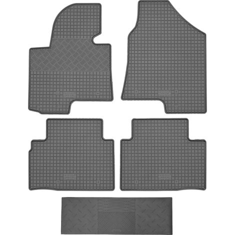 RIGUM 901207 Fußmatten + 900101 Abdeckung - Hyundai ix35 SUV von 2010-2015, AV Front - INSTALLATION
