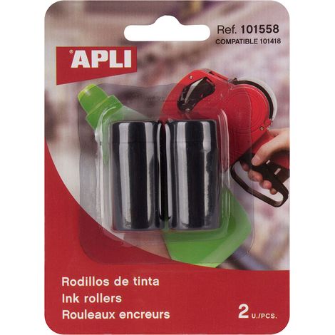 Rouleau Encre Apli 12899 Recharge D'encre Fiable Pour étiqueteuse. - Apli