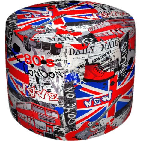 Pouf decorativo Eco London (1/2)