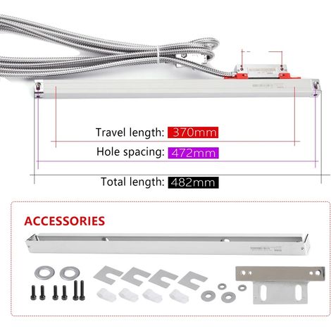 LED-Hintergrundbeleuchtungsleiste, 600 mm lang, für UE55MU6405U und UE55KU7500, dimmbar, Aluminium, Lichtstrom 60 (1/2)