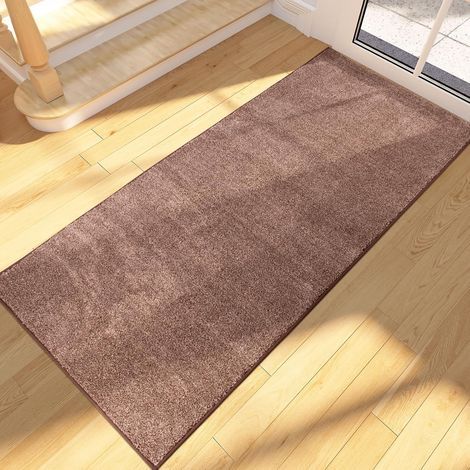 Paillasson Interieur Long 60 x 210 cm, Tapis d'Entrée Antidérapant et Lavable en Machine, Tapis de Sol Douces Absorbantes pour Chien, Entrée, Porte, Couloir, Passage et Cuisine