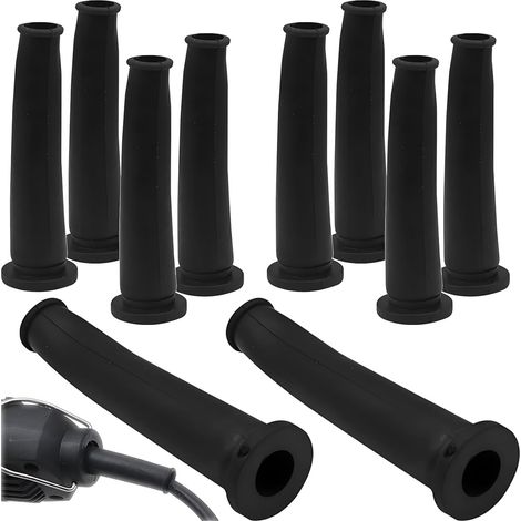 10 Pièces Manchon de câble en caoutchouc, Manchon Protection de Fil Câble, Protecteurs de câbles en caoutchouc pour meuleuses d'angle, perceuses et outils électrique (1/5)