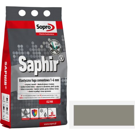 Sopro saphir fuga 22 gris piedra 2kg (1/3)