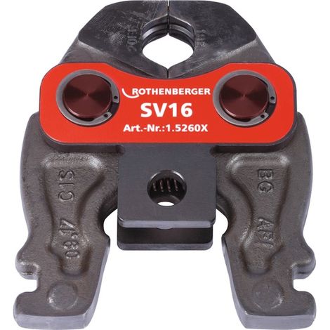 ROTHENBERGER Mordaza de prensado Compact, SV, 16 - 015260X