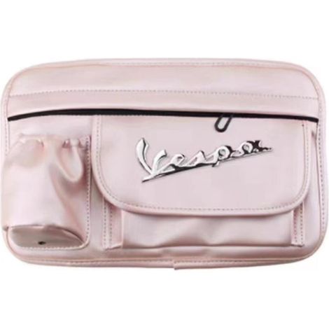 Sac à gants étanche en cuir pour scooter Piaggio Vespa GTS LX LXV Sprint Primavera 150 300 - Accessoires moto (1/5)