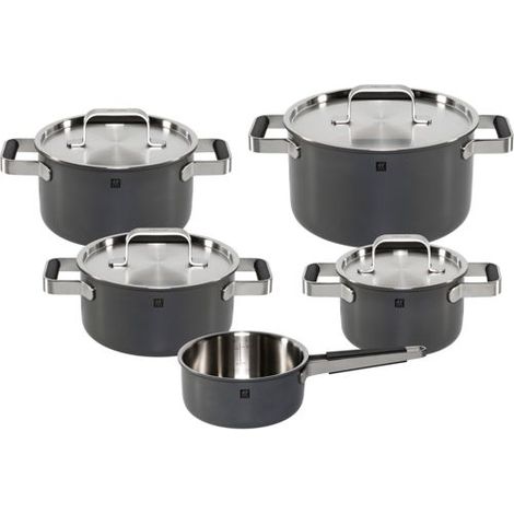 Zwilling Pure Kochgeschirrset 5-tlg. 18/10 Grau