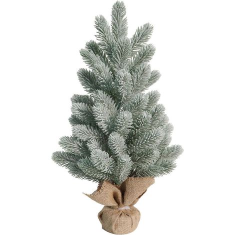 Handgefertigter Mini-Weihnachtsbaum aus Holz, Schneezeder-Motiv, dekoratives Ornament für Schreibtisch, Bücherregal, Weihnachtsdekoration, mehrfarbig (1/5)