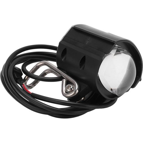 Phare de vélo étanche 2 en 1 12 W 36-48 V avec klaxon puissant de 75 à 100 dB (1/5)