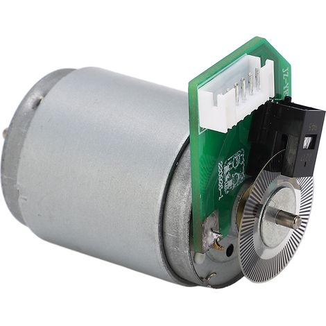 12V 385 Gleichstrommotor mit 96-Linien-Lichtschranke, AB-Encoder, bürstenlos, Permanentmagnet, Gleichstrommotor (1/5)
