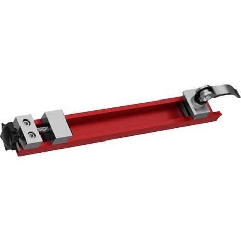 Base de guidage réglable 0-300 mm pour scie circulaire, fixation en alliage d'aluminium 360 mm, support de coupe pour travail du bois (1/5)