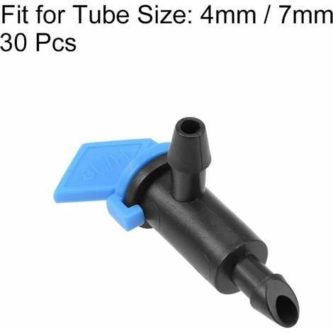 Arroseur Drapeau Irrigation 2GPH 8L H Pour Pelouse Avec Tubes 4 7mm Lot De 30 Pièces (1/3)