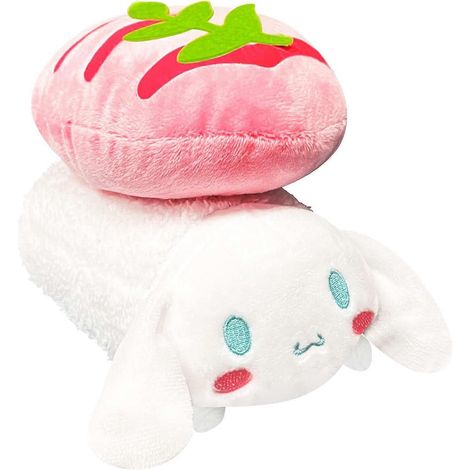 My Melody Plüschtier (20 cm), Kawaii Sushi Plüschpuppe, Plüsch-Sushirolle, weiches Plüschkissen, Geschenk für Kinder, Erwachsene und Anime-Fans (1/5)