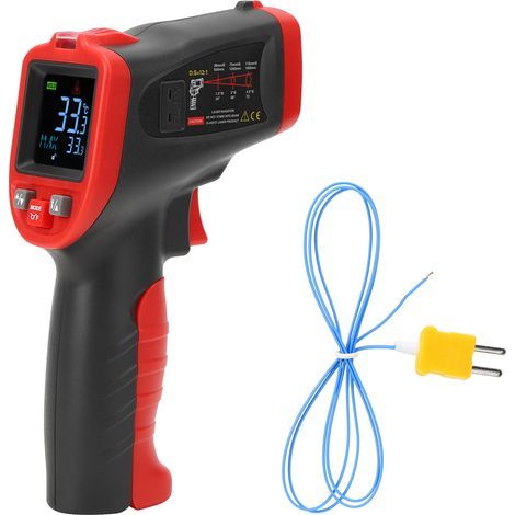 Thermomètre infrarouge portable WT323B - Mesure de 50°C à 850°C - Testeur de température électronique industriel (1/5)