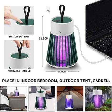 Lampe Anti Moustique - - Modèle UV - 5 Watts - Non Toxique - Portable (1/4)