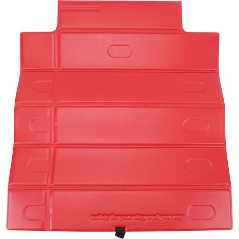 Faltbare, rutschfeste, tragbare Rampenmatte aus Kunststoff für mittelgroße bis große Hunde, ideal zum Ein- und Aussteigen aus dem Auto. (1/5)
