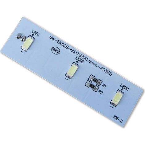Lampe LED universelle SW-BX02B / 49031078 pour réfrigérateur-congélateur Hoover/Candy/Electrolux