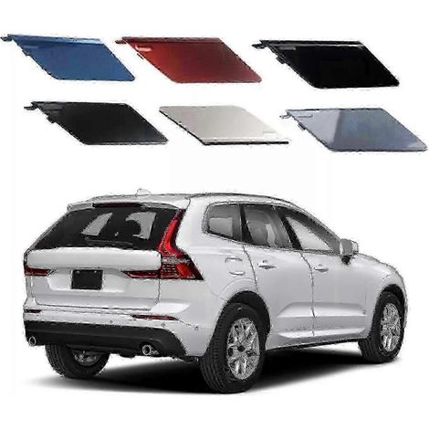 Cache-crochet de remorquage pour pare-chocs arrière VOLVO XC60 2018-2023 (Gris pin) (1/4)