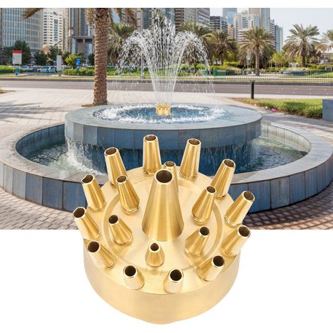Gartenbrunnen-Sprühdüse, Landschaftsdüse, Sprinkler-Sprühkopf, Innengewinde 1 Zoll (1/5)