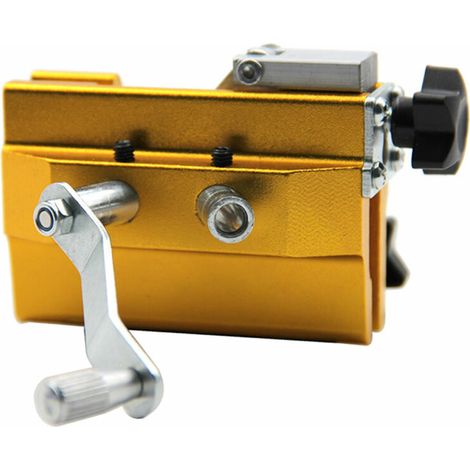 Green Mobility-Chaînes de tronçonneuse en alliage d'aluminium chaînes d'outils de meulage gabarit d'affûtage maison affûteuse de chaînes à main (1/5)