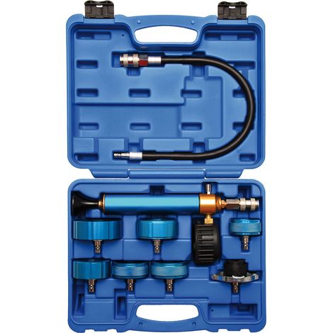 BGS maletín de diagnóstico de sistema de refrigeración 9 pzs. - 8514
