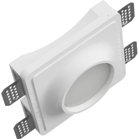 Faretto incasso lampadari bartalini atnic fp31 gx53 led gesso verniciabile