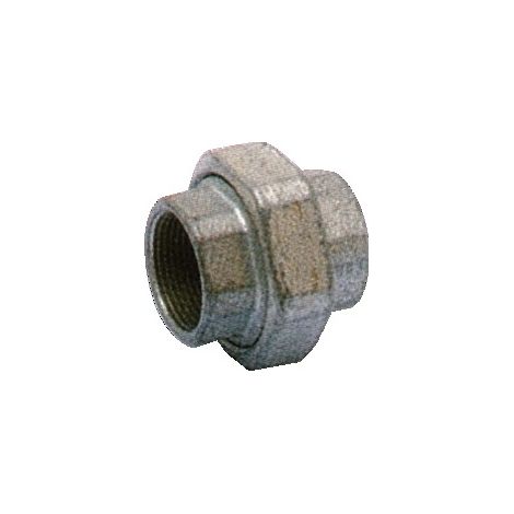 ENLACE JUNTA CONICA HEMBRA-HEMBRA 340 GALVANIZADO 1 1/2" - ATUSA