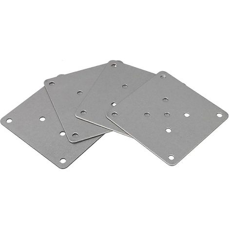 Möbelbein-Montageplatte mit 5 Löchern, Innendurchmesser 5 mm, 4er-Packung (1/4)