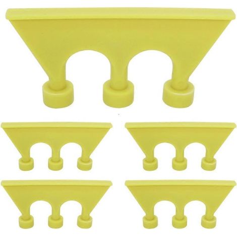 Outil de réparation de bosses en film plastique (5 pièces) - Bande de caoutchouc longue avec base arquée - Film de réparation sans peinture pour carrosserie (1/5)