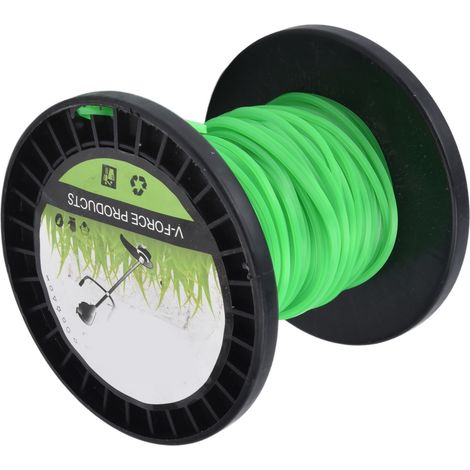 Trimmerfaden, 2,0 mm, grün, 30 m / 98,4 ft (1/5)
