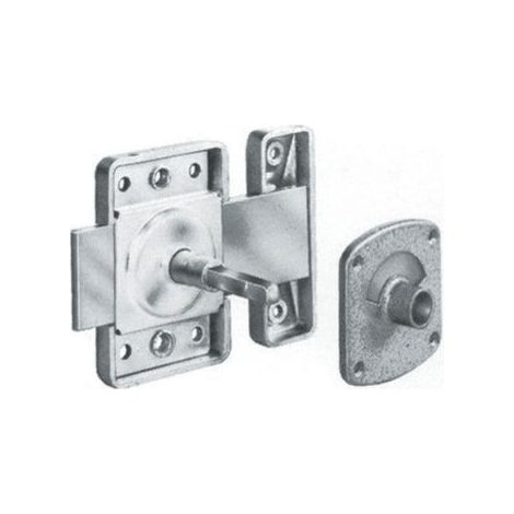 Verrou automatique WC - ASSA ABLOY VACHETTE Chromé A visser 45