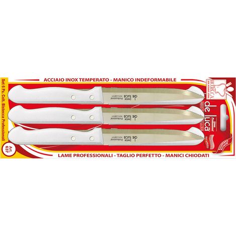 1CF SET COLTELLI DA BISTECCA 6 pz