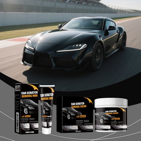 Car paint scratch care cream - protects against scratches and friction, brightens and protects paint surface, portable paint touch-up care - 120g jar -- BIEMMEDUE (1/5)