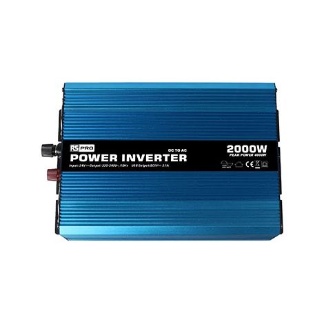 Convertisseur continu-alternatif, Onde sinusoïdale pure, 24V / 230V - 2000W ( Prix pour 1 ) (1/3)