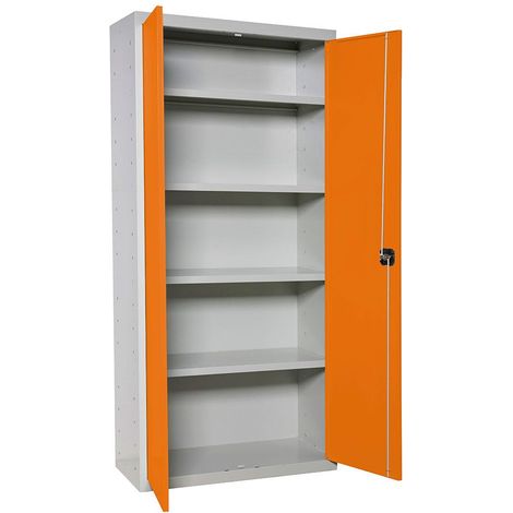 Simonrack Armadio metallico multifunzionale grigio arancione 1800x600x400 mm