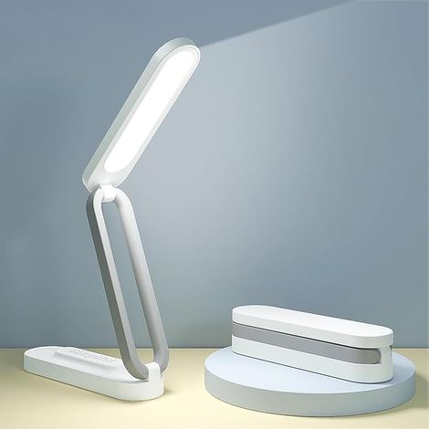 Lampe LED protectrice des yeux pour étudiant – Rechargeable, lampe de bureau et chevet