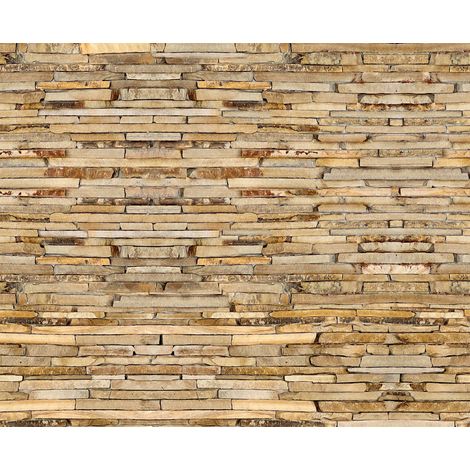 papier peint panoramique brique beige  - Sanders & Sanders (1/5)