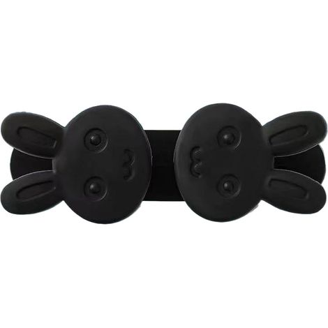 Organisateur de câbles de dessin animé - Support de câble animal mignon - Enrouleur de câble multifonction pour ustensiles de cuisine - Organisateur de crochet auto-adhésif (1/5)