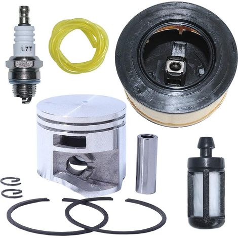 Kit de ligne de filtre à air et carburant avec segment de piston 44 mm pour tronçonneuse Stihl MS251 1143 030 2007 (1/5)