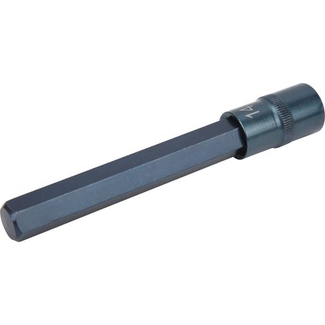 Embout hexagonal allongé pour tournevis, en acier allié, 150 x 14 mm (1/5)