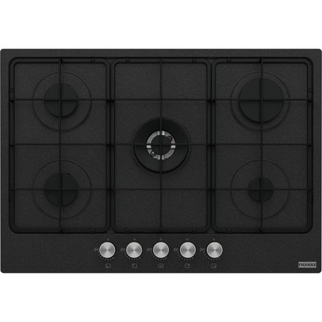 Franke FHSM 755 4G DC ON E Noir Intégré 73 cm Gaz 5 zone(s) (1/4)
