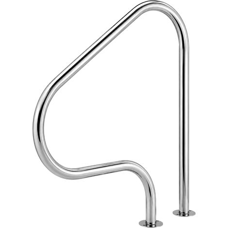 Salida piscina 4 curvas acero inoxidable AISI 316 QP 520196 (1/2)
